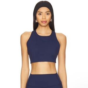 Spiritual Gangster Midnight Blue Crop Top